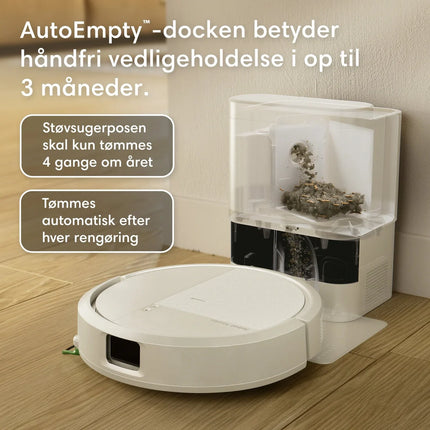iRobot Roomba Combo 115+ Robotstøvsuger hvid