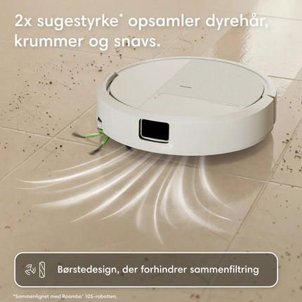 iRobot Roomba Combo 115+ Robotstøvsuger hvid