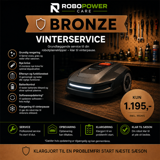 Robopower Care Bronze – Vinterservice