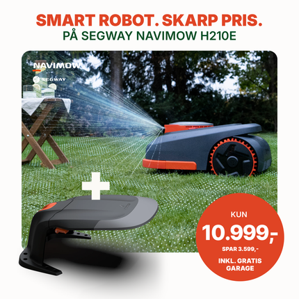 Segway Navimow H210E LiDAR robotplæneklipper