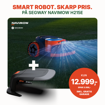 Segway Navimow H215E LiDAR robotplæneklipper