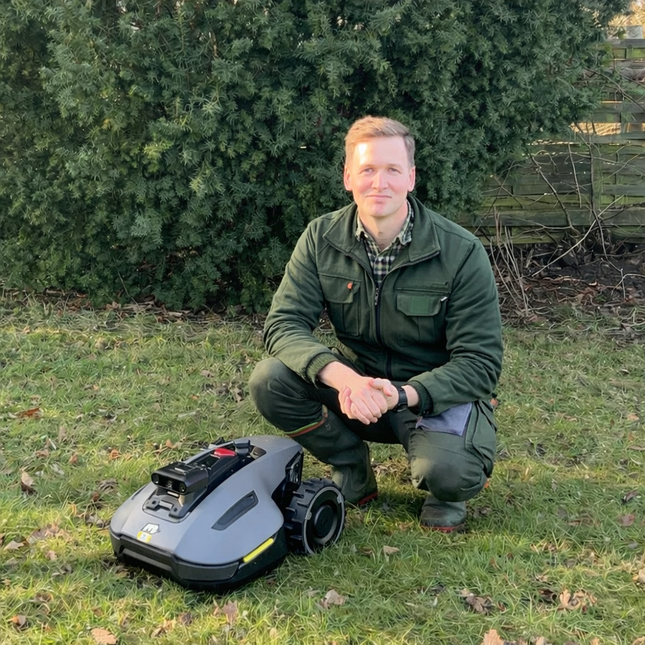 Installation af robot op til 1.500 m²